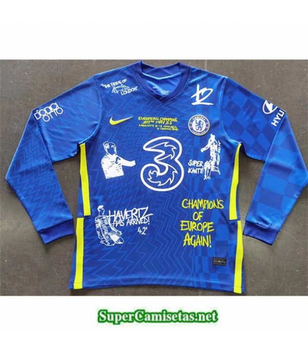 Tailandia Equipacion Camiseta Chelsea Edición Esp...