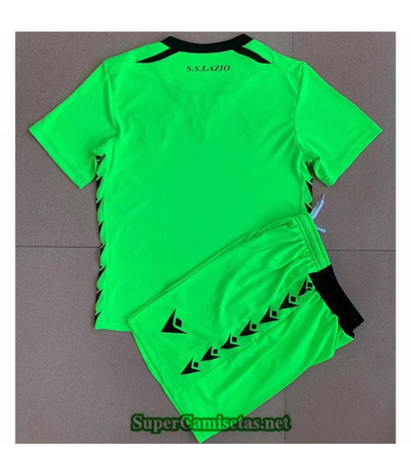 Tailandia Equipacion Camiseta Lazio Enfant Portero Verde 2021/22