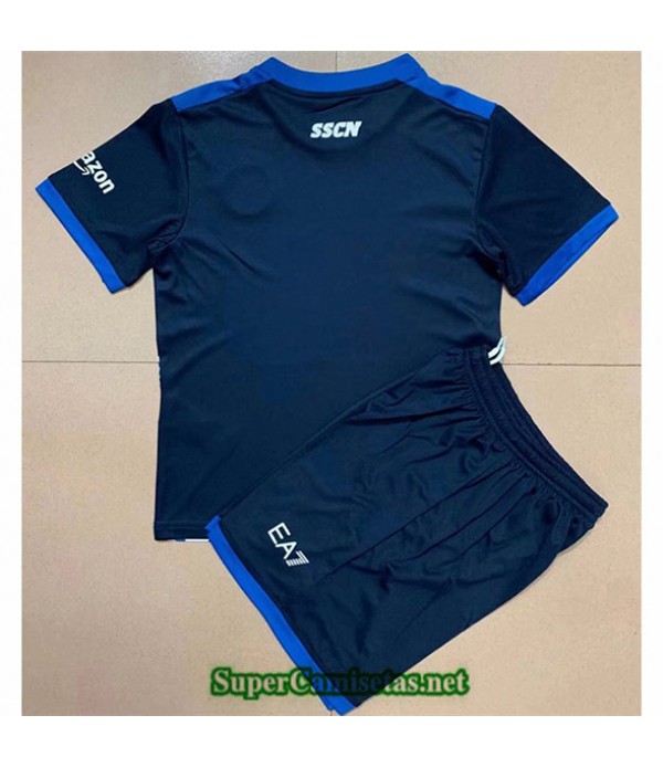 Tailandia Equipacion Camiseta Napoli Maradona Enfant Azul 2021/22