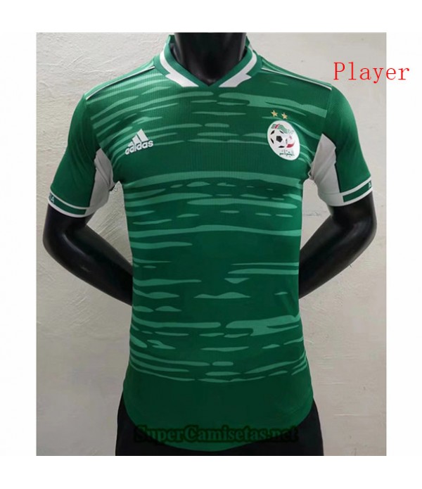 Tailandia Equipacion Camiseta Player Argelia Verde 2022/23
