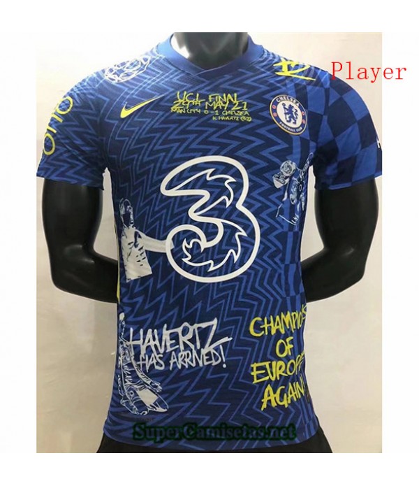 Tailandia Equipacion Camiseta Player Chelsea Especial 2021/22