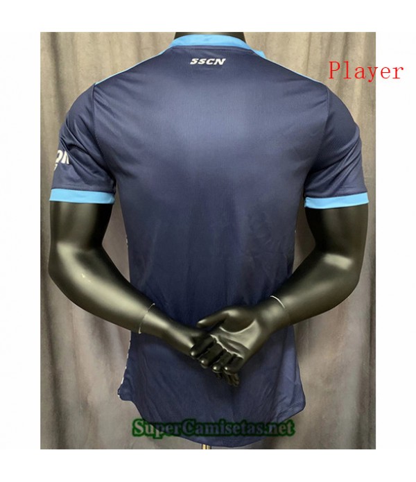 Tailandia Equipacion Camiseta Player Naples Especial Azul 2021/22