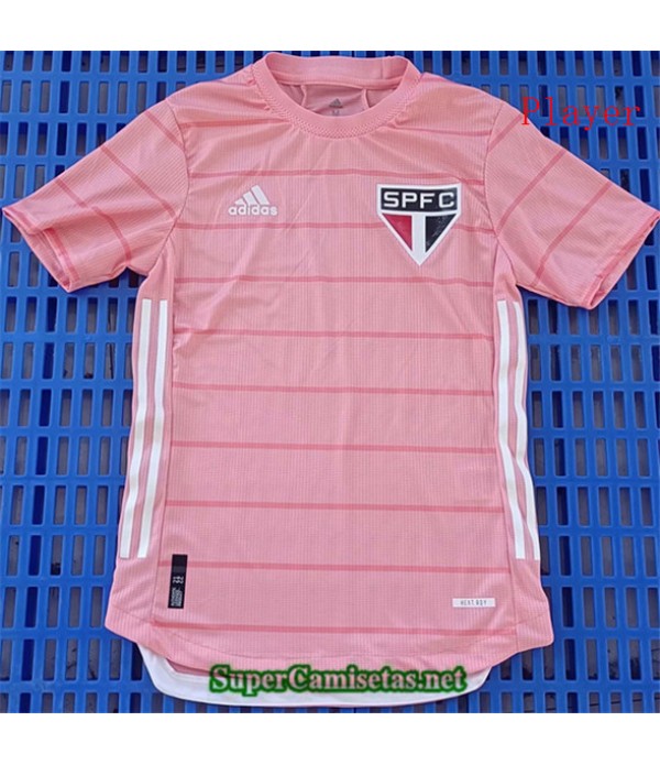 Tailandia Equipacion Camiseta Player Sao Paulo Rosa 2021/22