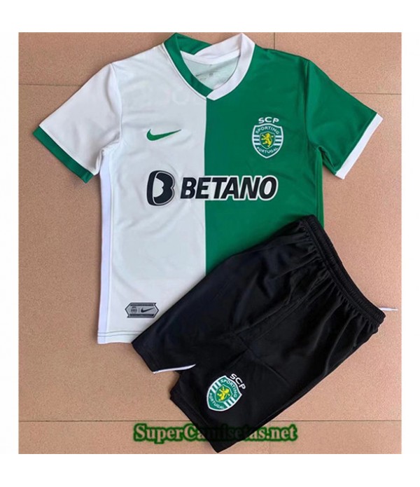Tailandia Equipacion Camiseta Sporting Lisbon Enfant 2021/22