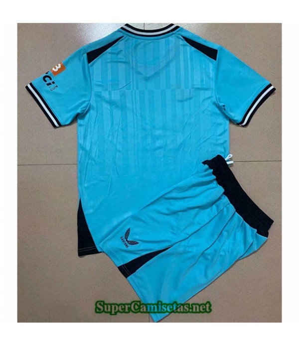 Tailandia Equipacion Camiseta Wolverhampton Enfant Portero Azul 2021/22