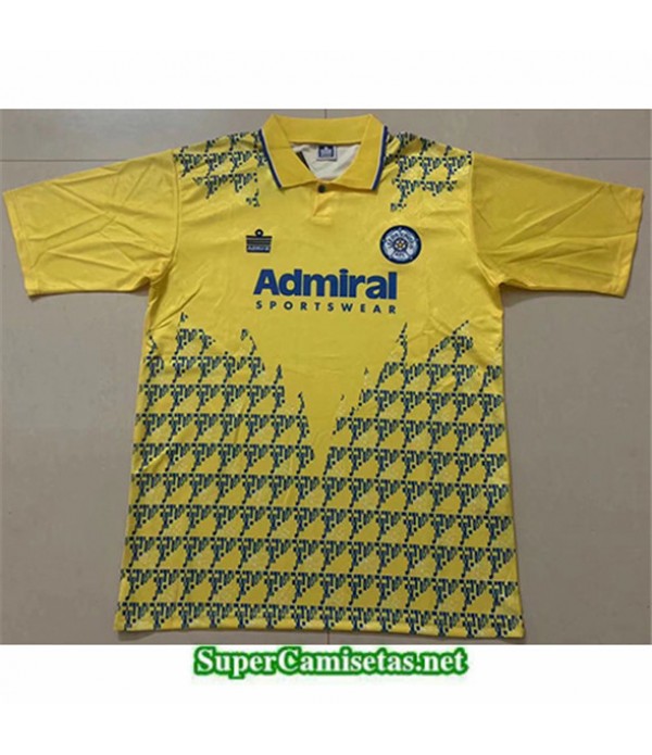 Tailandia Exterieur Equipacion Camiseta Leeds United Hombre 1992 93