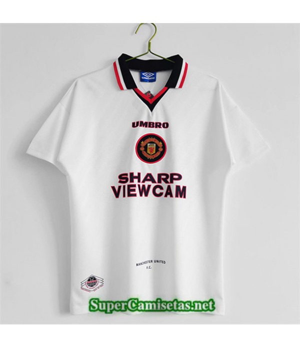 Tailandia Exterieur Equipacion Camiseta Manchester United Hombre 1996 97