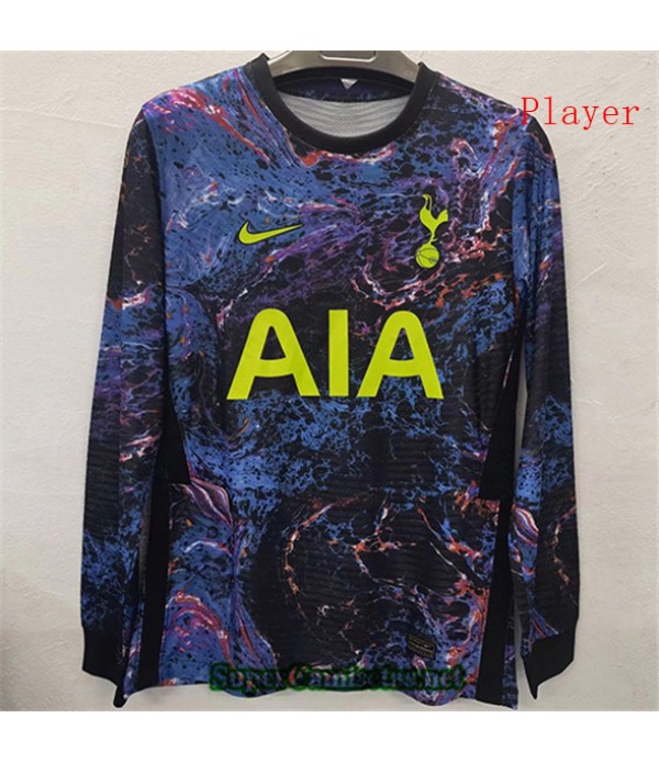 Tailandia Exterieur Equipacion Camiseta Player Tottenham Hotspur Manga Larga 2021/22