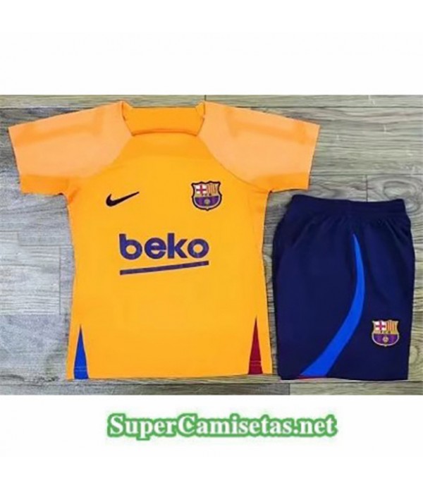 Tailandia Equipacion Camiseta Barcelona Amarillo E...