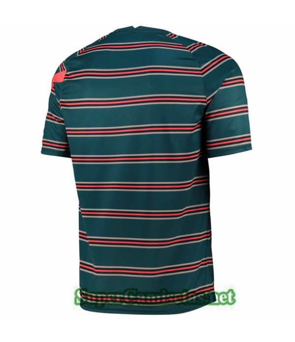 Tailandia Equipacion Camiseta Liverpool Pré Match Azul/verde 2022/23