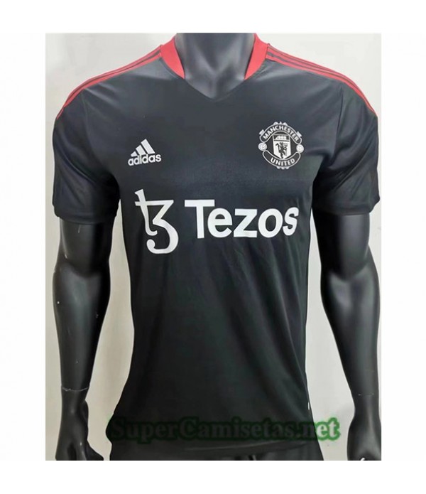 Tailandia Equipacion Camiseta Manchester United Entrenamiento Negro 2022/23