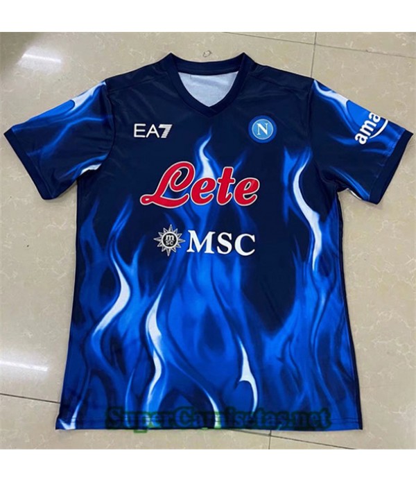 Tailandia Equipacion Camiseta Naples Ea7 Flames 20...
