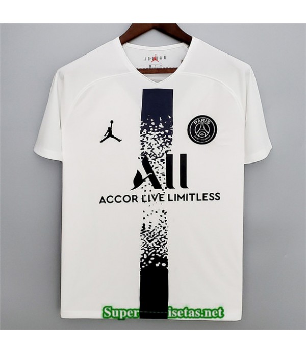 Tailandia Equipacion Camiseta Psg Jordan Special Edition Negro/blanco 2022/23