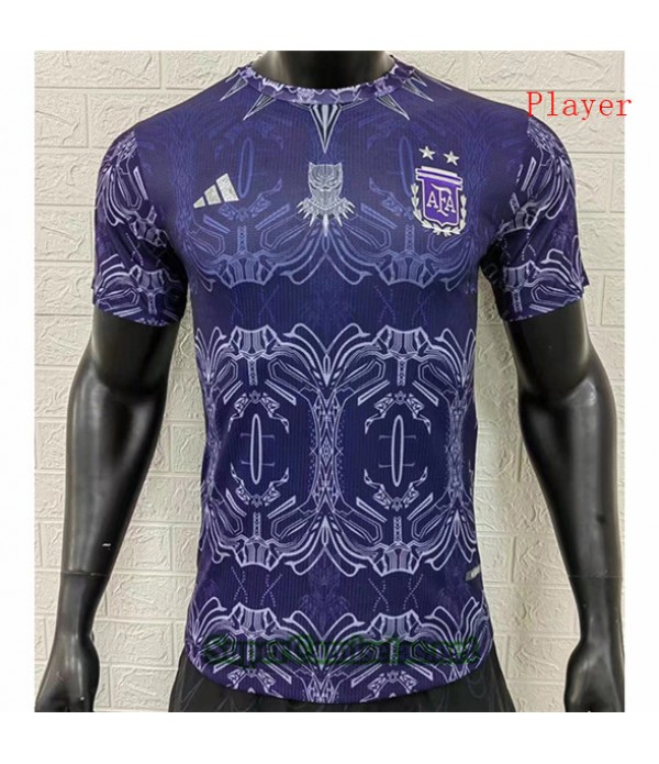 Tailandia Equipacion Camiseta Player Version Argentina Púrpura 2022/23