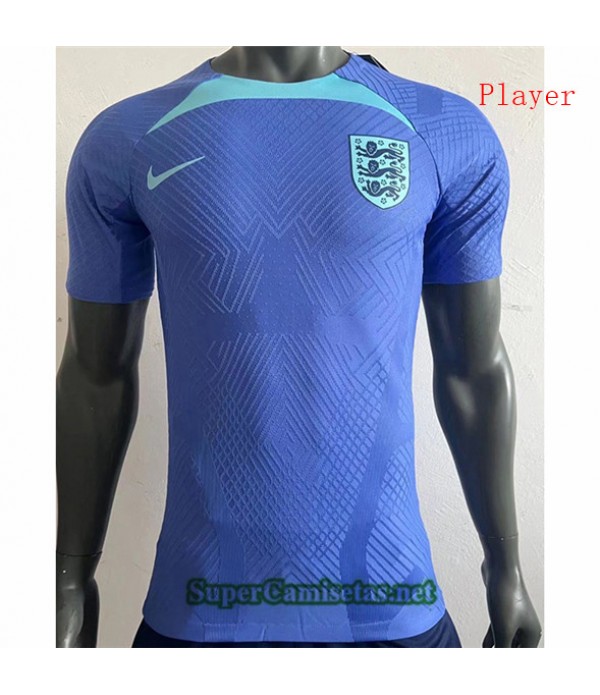 Tailandia Equipacion Camiseta Player Version Inglaterra Entrenamiento Azul 2022/23