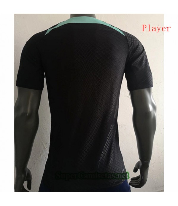 Tailandia Equipacion Camiseta Player Version Inter Milan Entrenamiento Negro 2022/23