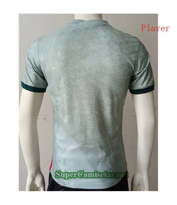 Tailandia Equipacion Camiseta Player Version Liverpool Gris/verde 2022/23