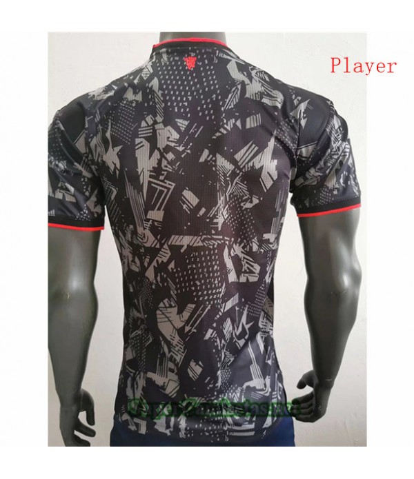 Tailandia Equipacion Camiseta Player Version Manchester United Edición Especial Negro 2022/23