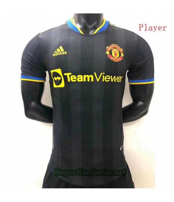 Tailandia Equipacion Camiseta Player Version Manchester United Negro 2022/23