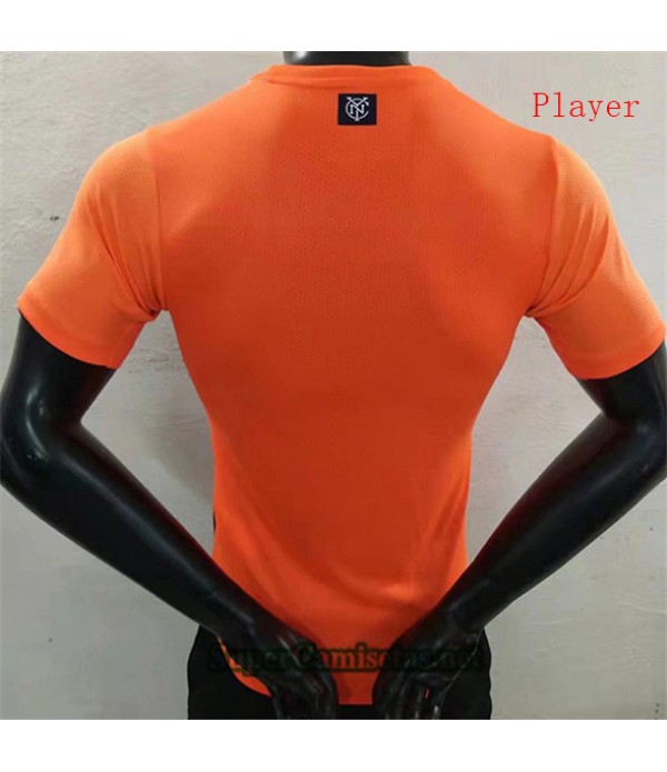 Tailandia Equipacion Camiseta Player Version New York City Naranja 2022/23