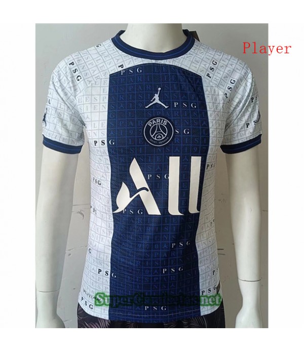 Tailandia Equipacion Camiseta Player Version Psg Entrenamiento Blanco 2022/23