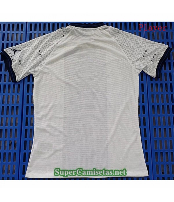 Tailandia Equipacion Camiseta Player Version Paris Psg Blanco 2022/23