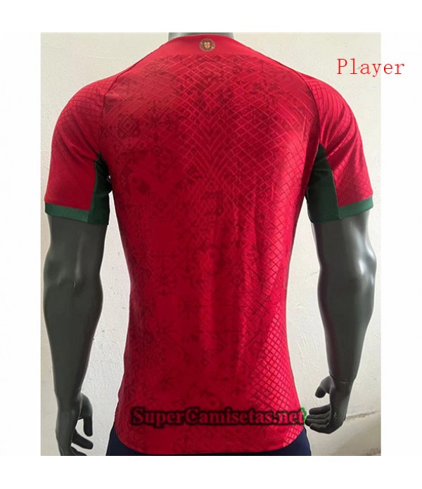 Tailandia Equipacion Camiseta Player Version Portugal Edición Especial Rojo 2022/23