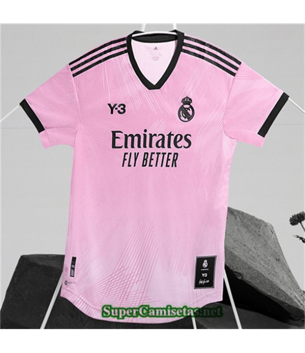 Tailandia Equipacion Camiseta Real Madrid Y 3 Rosa...