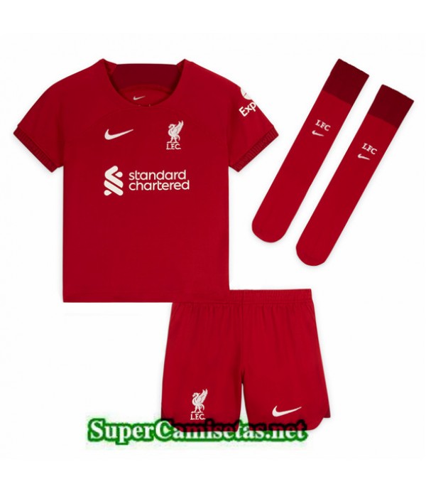 Tailandia Primera Equipacion Camiseta Liverpool Enfant 2022/23