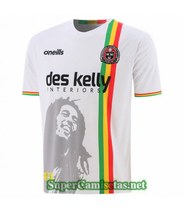 Tailandia Segunda Equipacion Camiseta Bohemian Blanco 2021/22