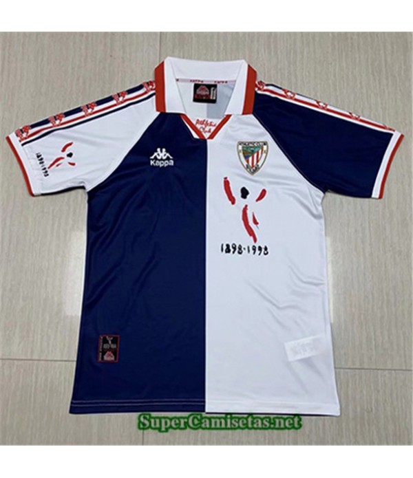 Tailandia Segunda Equipacion Camiseta Retro1997 98#athletic Bilbao