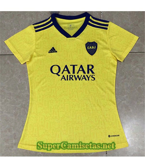 Tailandia Tercera Equipacion Camiseta Boca Juniors Femme 2022/23