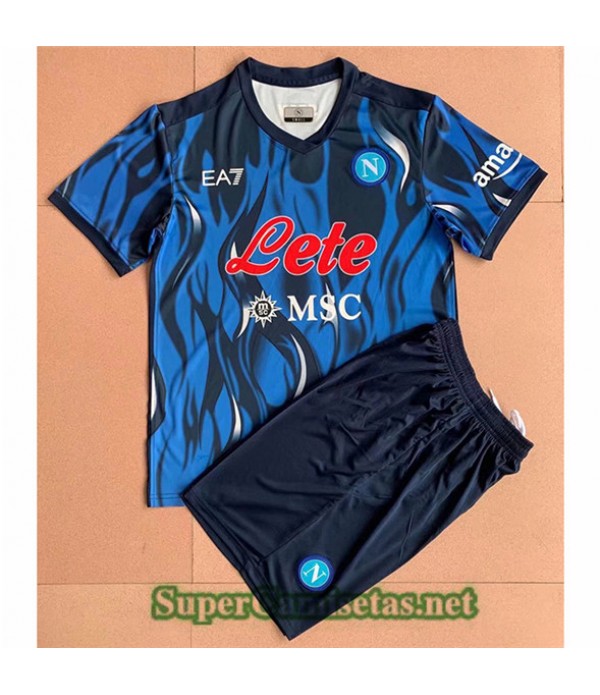 Tailandia Tercera Equipacion Camiseta Naples Enfan...