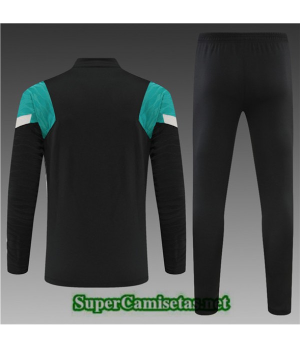 Tailandia Chandal Liverpool Niño Negro 2022 2023