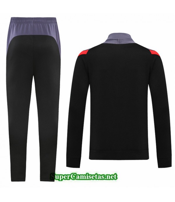 Tailandia Chaqueta Chandal Nike Negro 2022 2023
