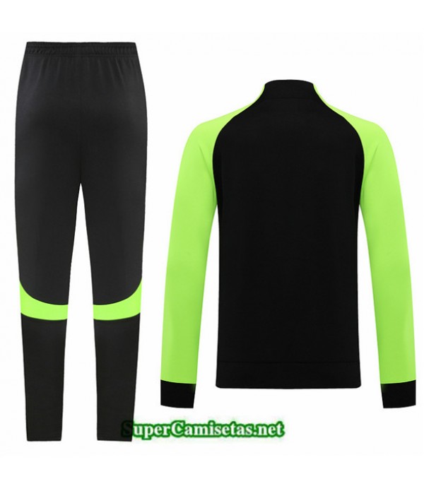 Tailandia Chaqueta Chandal Nike Negro/verde 2022 2023
