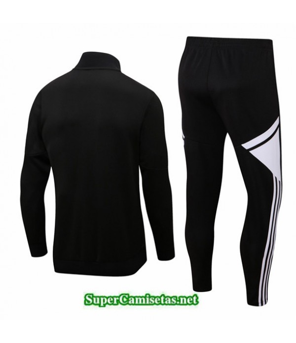 Tailandia Chaqueta Chandal Sans Logo De Marque Negro 2022 2023