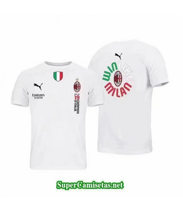 Tailandia Equipacion Camiseta Ac Milan T Shirt Bla...