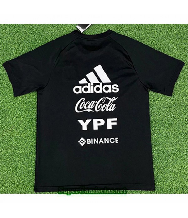 Tailandia Equipacion Camiseta Argentina Entrenamiento Negro 2022 2023