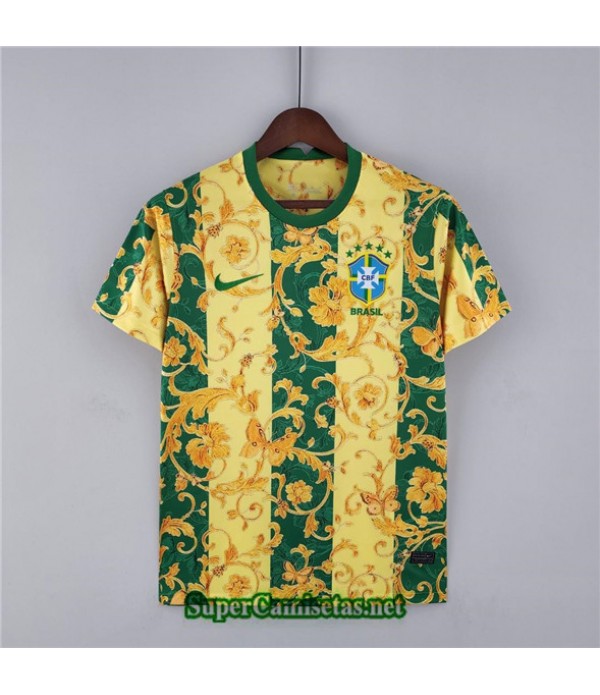 Tailandia Equipacion Camiseta Brasil Entrenamiento...