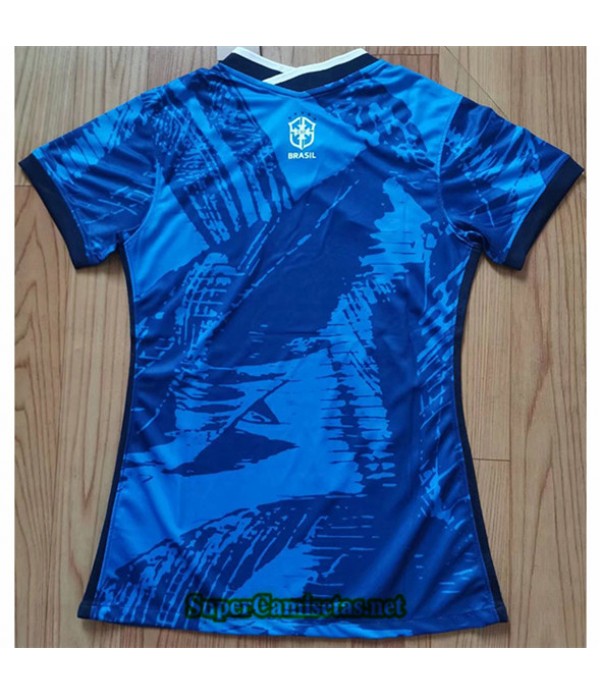 Tailandia Equipacion Camiseta Brasil Mujeres Azul 2022 2023