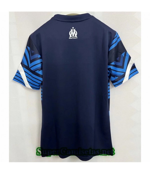 Tailandia Equipacion Camiseta Marsella Entrenamiento Azul 2022 2023