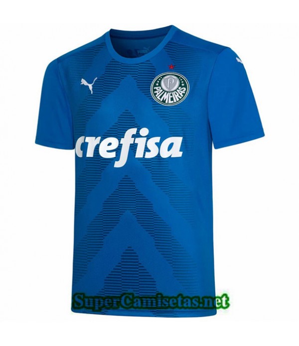Tailandia Equipacion Camiseta Palmeiras Portero 2 Azul 2022 2023