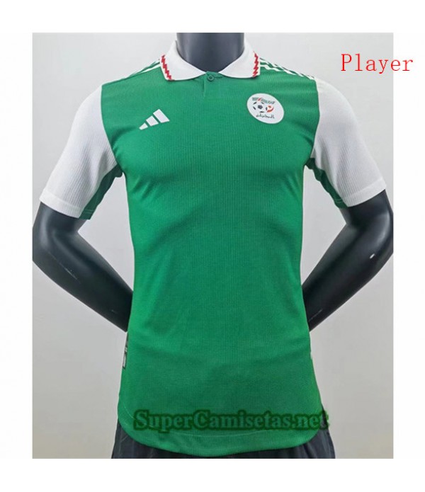Tailandia Equipacion Camiseta Player Algérie Verde 2022 2023