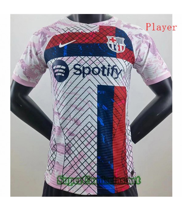Tailandia Equipacion Camiseta Player Barcelona Esp...