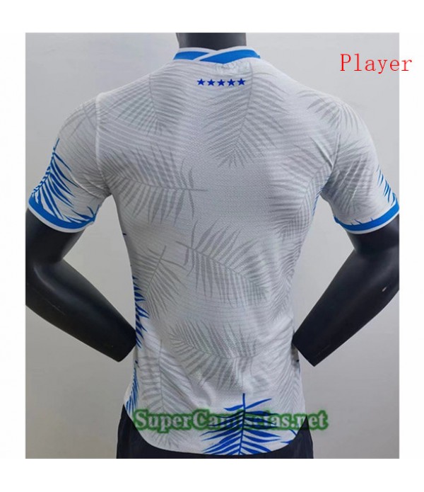 Tailandia Equipacion Camiseta Player Brasil Blanco 2022 2023