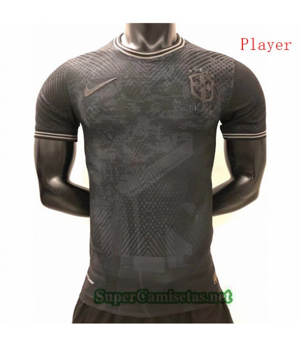 Tailandia Equipacion Camiseta Player Brasil Retro Negro 2022 2023