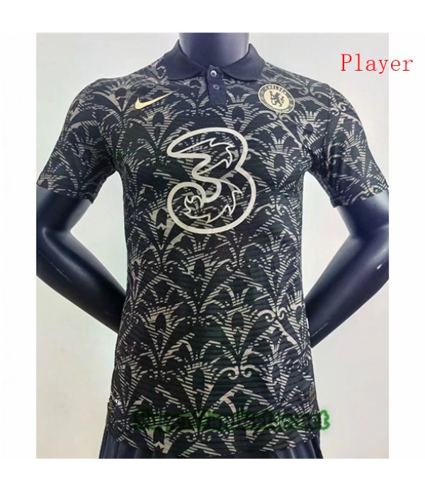 Tailandia Equipacion Camiseta Player Chelsea Negro 2022 2023