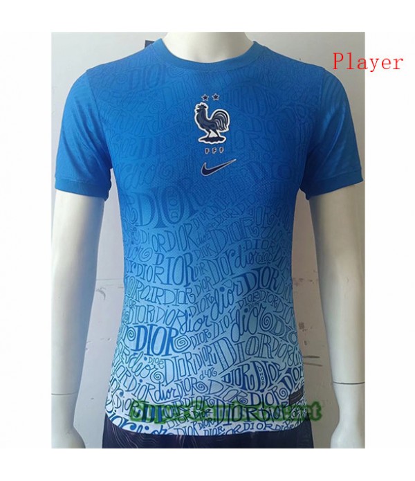 Tailandia Equipacion Camiseta Player Francia Azul 2022 2023