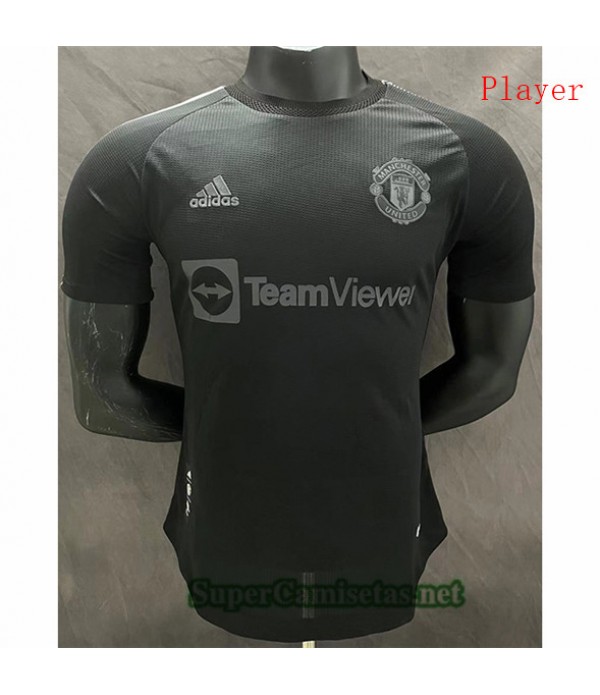 Tailandia Equipacion Camiseta Player Manchester United Negro 2022 2023